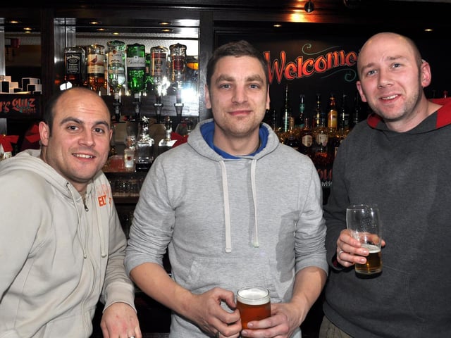 Dale, Steve and Tom, in 2012.