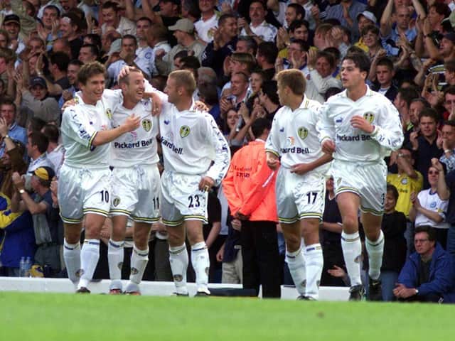 Enjoy these photo memories from Leeds United's 3-2 win against Newcastle United in September 1999. PIC: Varley Picture Agency