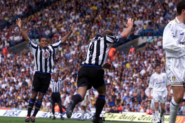 Alan Shearer then equalised by burying Kieron Dyer's touch in the bottom corner. It took his personal goalscoring tally to seven in 144 minutes of Premiership action.