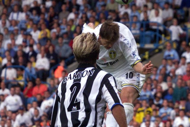 Share your memories of Leeds United's 3-2 win against Newcastle United at Elland Road in September 1999 with Andrew Hutchinson via email at: andrew.hutchinson@jpress.co.uk or tweet him - @AndyHutchYPN