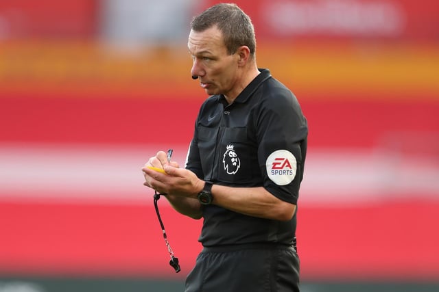 7 - Didn't have a lot to deal with in terms of contentious incidents. Could have given Poveda a penalty however. Spotted and ignored theatrics from both sides.
Photo by Naomi Baker/Getty Images.