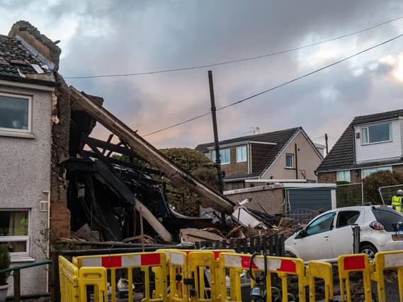 The explosion happened at around 7.40am on Saturday, December 5