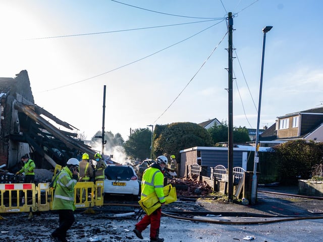 Four fire crews were sent to the scene originally to deal with the flames from the fire