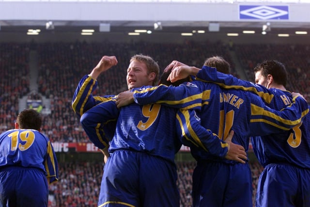Share your memories of Leeds United's clash with Manchester United at Old Trafford in October 2001 with Andrew Hutchinson via email at: andrew.hutchinson@jpress.co.uk or tweet him - @AndyHutchYPN