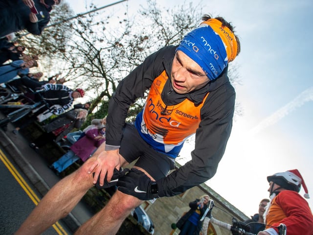 "We are proud to have the MND Association on the front as well. To run in their colours and understand the work they do and the difference they make to so many families across the UK.
