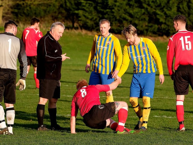 PHOTO FOCUS: Seamer 2-2 Filey Town / Scarborough Saturday League / Pictures by Richard Ponter