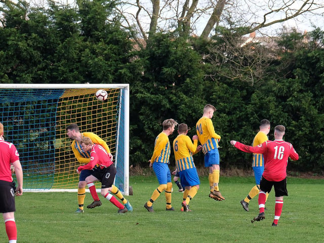 PHOTO FOCUS: Seamer 2-2 Filey Town / Scarborough Saturday League / Pictures by Richard Ponter