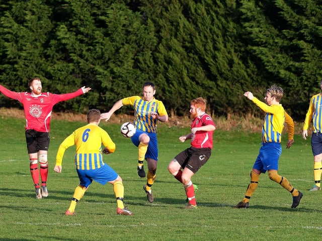 PHOTO FOCUS: Seamer 2-2 Filey Town / Scarborough Saturday League / Pictures by Richard Ponter
