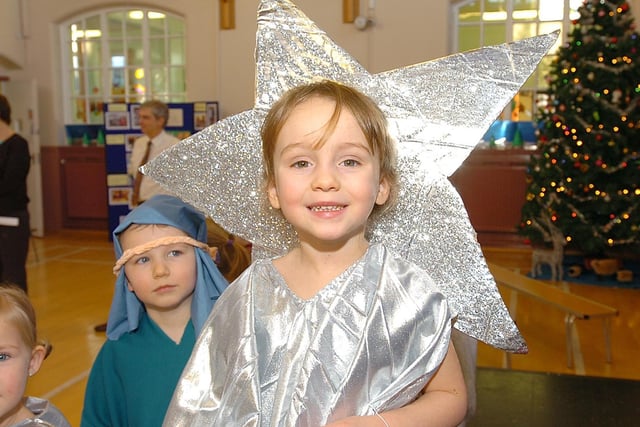 This star was sure to have the brightest smile in the room at Flushdyke J&I school  in 2007.