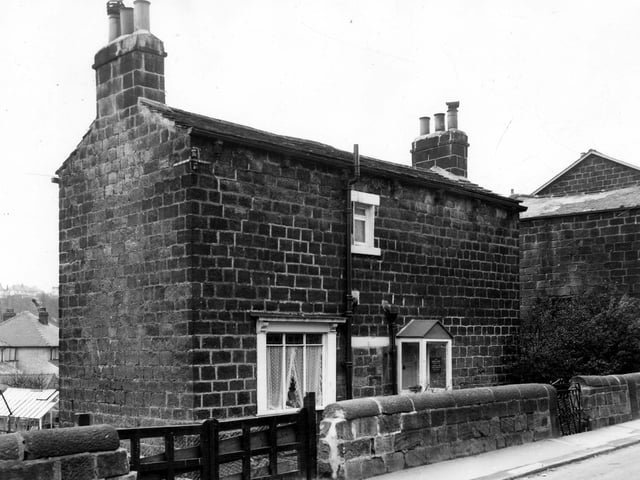 March 1966. The view shows number 23 Green Road, a large detached house set within a garden. There is a plaque next to the front porch which may say Kirby and Sons, builders, although the occupant of this property is listed as Sidney Smith.