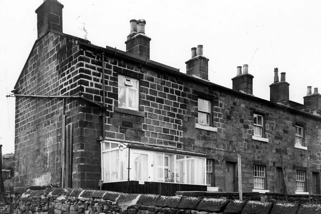 March 1966. Blind back houses on Providence Square. It was included in slum clearance plans for the Green Road area.