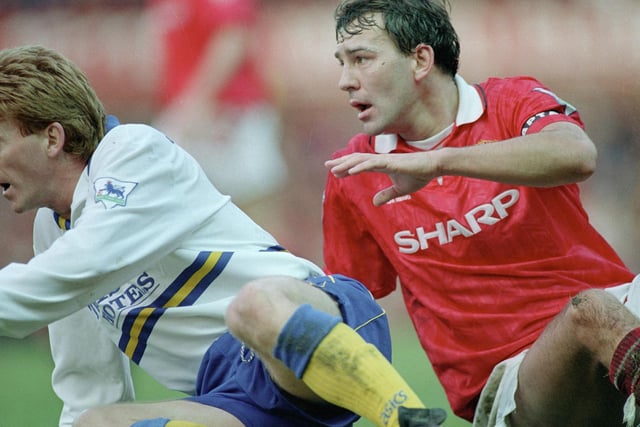 It was destination Old Trafford for Leeds United on New Year's Day in 1994.  The game finished goalless.