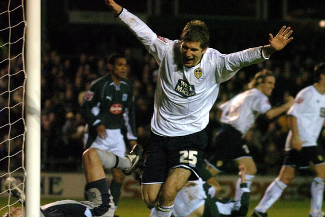 Leeds United celebrated the dawn of 2006 in style as they hammered Plymouth Argyle 3-0 at Home Park. Goals from Richard Cresswell, Robbie Blake and a Rob Hulse penalty proved the difference.