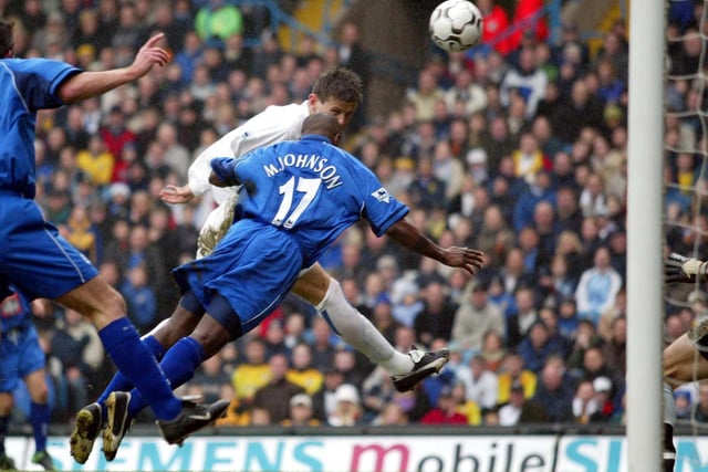 Goals from Eirik Bakke and Mark Viduka ensured Leeds United got off to a winning start in 2003 as the Whites beat Birmingham City on New Year's Day at Elland Road.