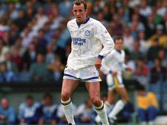 Enjoy these memories of Gary McAllister playing for Leeds United. PIC: Varley Picture Agency