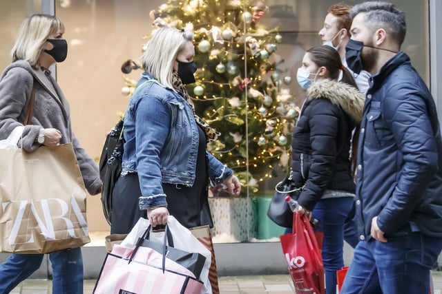 There are also restrictions on the number of people allowed into shopping centres and shops at one time. For example, social media updates informing customers of the current capacity at White Rose and Trinity Leeds.