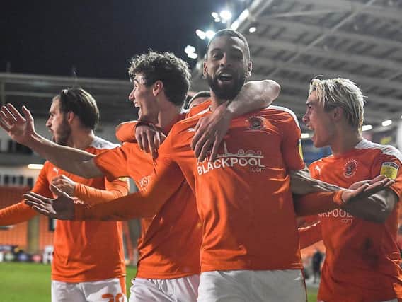 CJ Hamilton scored late on to secure the three points for Blackpool
