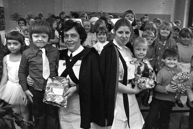 St Thomas's in Ashton host a nativity in 1974