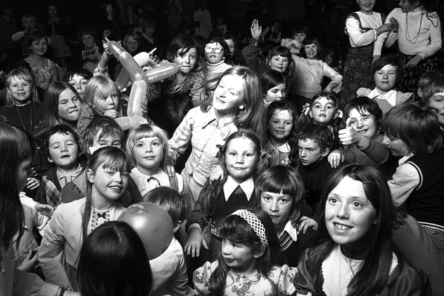 Swinley Labour Club Christmas party in 1974