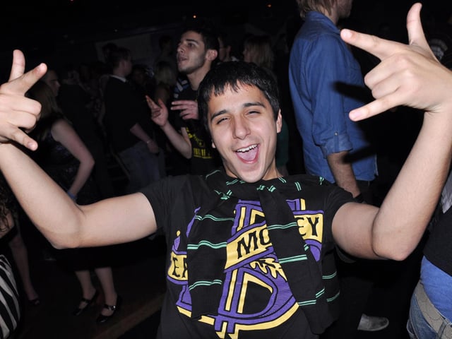 Adrian living life to the max, in 2009.
