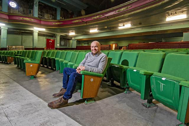 Jonny Best at Sheffield's Abbeydale Picture House, when it was celebrating its 100th birthday Picture: Tony Johnson