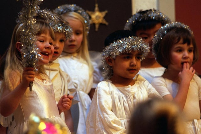 Christmas 1997 and the nativity play was well underway at Brudenell Road Primary.