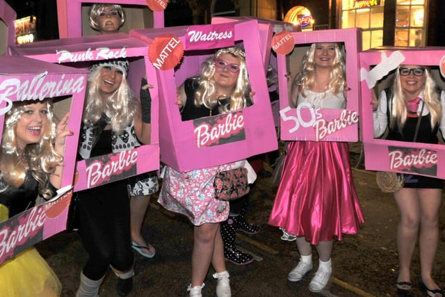 Brilliant Barbies in 2010.