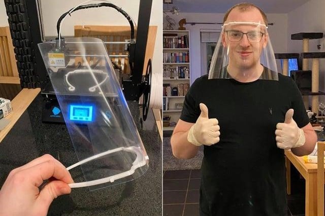 The couple have launched a 3D printing production line from their home to manufacture hundreds of face shields for the NHS
This honour is shared with all those across Leeds who have been part of the national effort to protect our NHS
