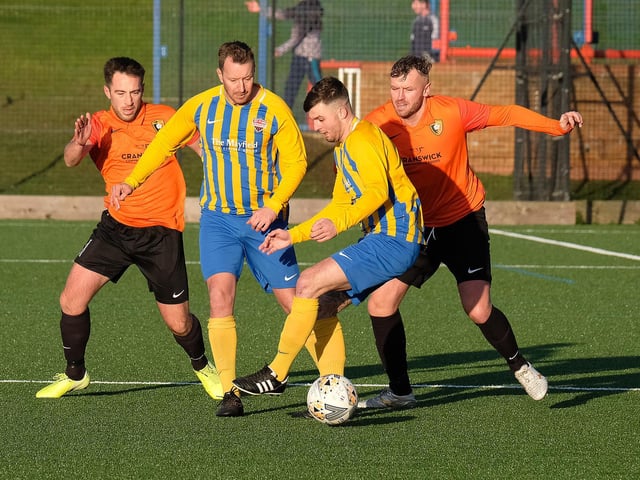 PHOTO FOCUS: Edgehill 6-2 Seamer / Scarborough Saturday League / Pictures by Richard Ponter