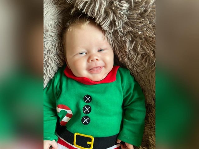 Freddie, aged 10 weeks