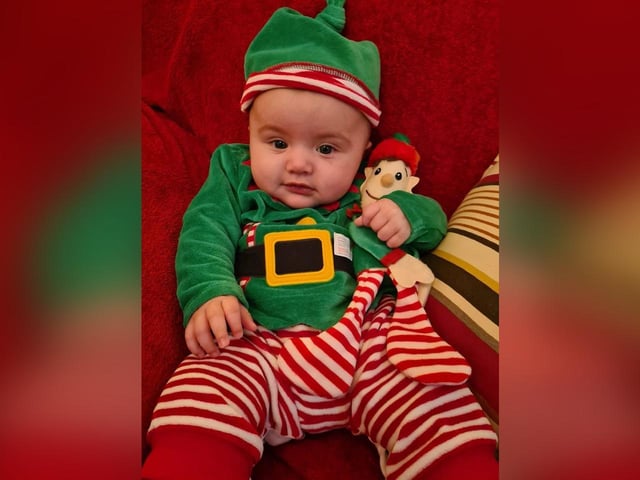 Betsy, aged 4 months