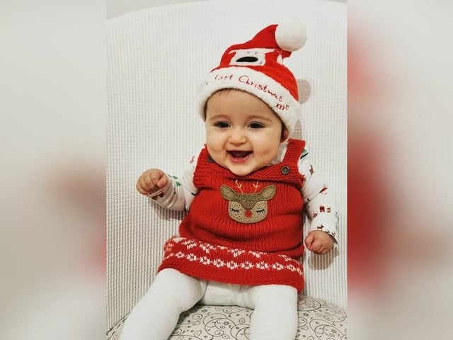 Mollie Rose, aged 6 months