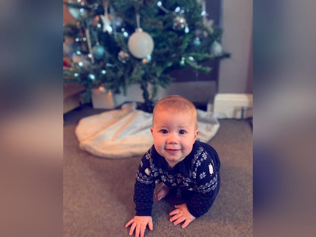 Leo John, aged 7 months