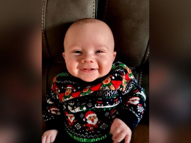 Archie, aged 4 months