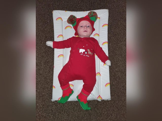Freddie, aged 4 months