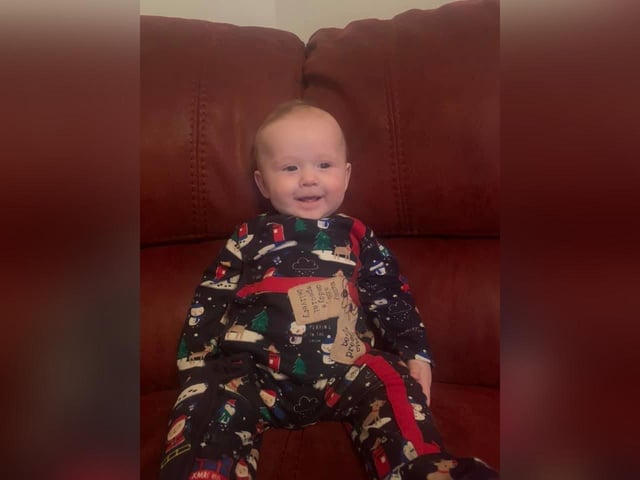 Micky, aged 6 months