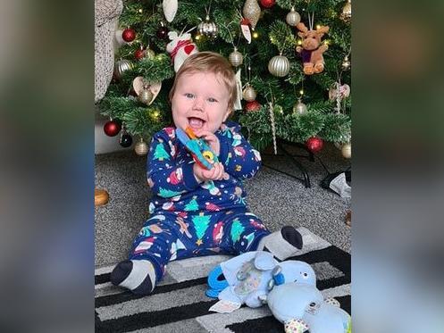 Noah, aged 7 months