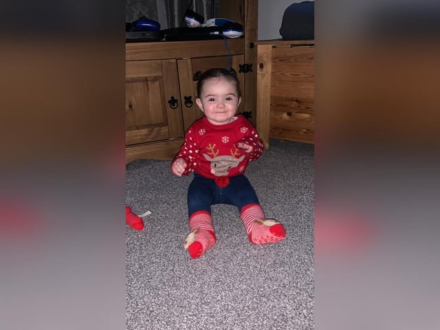 Maia Everly, aged 10 months