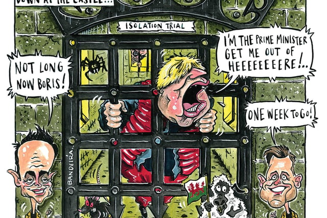 I'm a Celebrity...Get Me Out of Here returns to our TV screens, and Boris Johnson is forced to self-isolate.