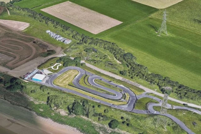 What the Trax Motorsport site in Wallend Road, Preston currently looks like from the air. Pic: Google