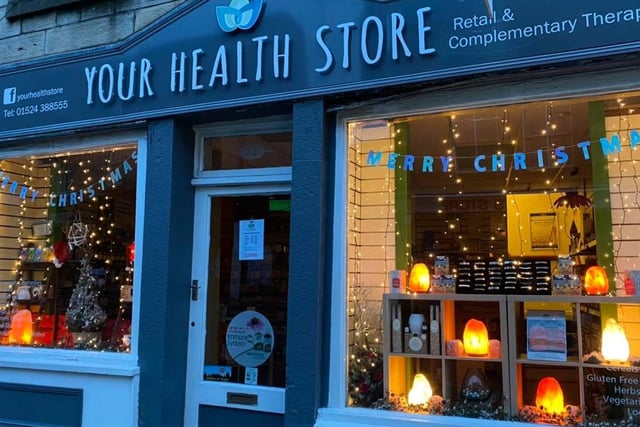 Your Health Store, North Road, Lancaster
The Your Health Store in Lancaster is a health haven,that offers a wide range of ethically sourced products including: Vitamins and minerals, herbal supplements, health foods, herbal teas, natural body care and eco products.
Their range of well-being products aim to support your lifestyle whilst improving your wellbeing.
Visit https://healthstoreexpress.co.uk/