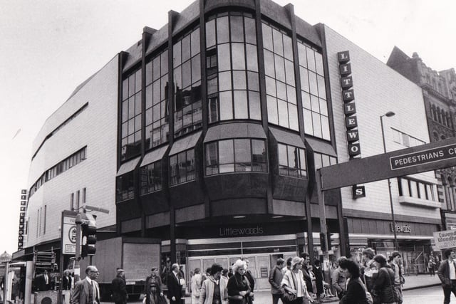 A new-look Littlewoods awaited customers in October 1984 when the Briggate store reopened after a £1.5 million complete refurbishment.
