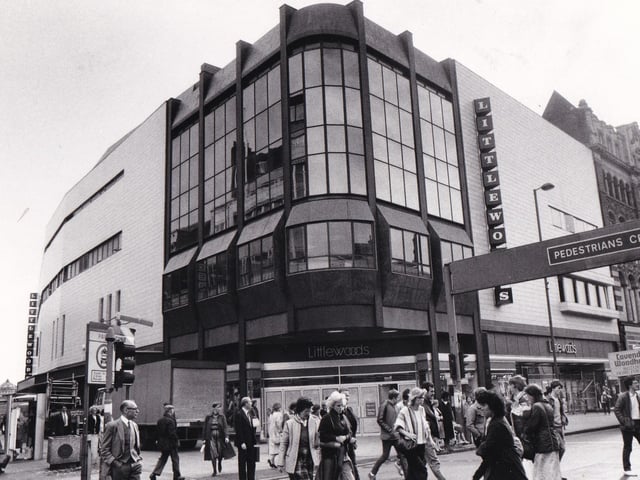 A new-look Littlewoods awaited customers in October 1984 when the Briggate store reopened after a £1.5 million complete refurbishment.