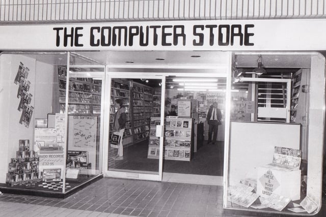 The latest tech was on offer at The Computer Store in the Trinity Street Arcade in the mid-1980s.