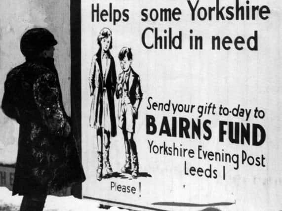 Memories of the YEP's Boots for the Bairns campaign.