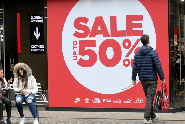 Leeds city centre has no shortage of shops to pick up a bargain.