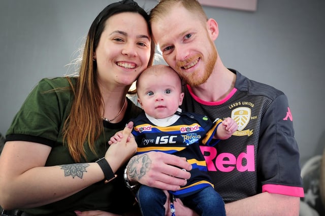 The Holt family donated more than 2,000 Easter Eggs to the Leeds Children's Hospital as a thank you for saving their daughter Maddison's life. Little Maddison had life-saving surgery when she was just six months old, after being diagnosed with Myofibroblastic Tumour - a rare form of cancer. After speaking out about their ordeal, mum and dad Natasha and Rob received huge support and decided that they wanted to give back to the NHS staff.