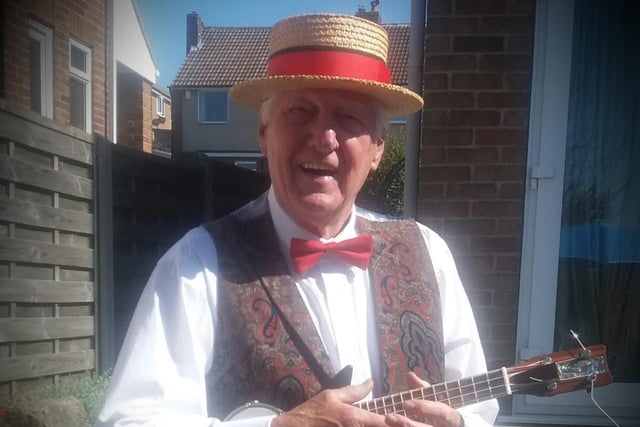 87-year-old Ken Smith, from Cookridge, was often seen playing a tune playing a tune in Leeds city centre while dressed in his trademark waistcoat, bow tie and straw hat. However, when the pandemic hit the great-granddad of four asked his family to film his latest ukulele performance and share it online. He raised hundreds for Age UK.