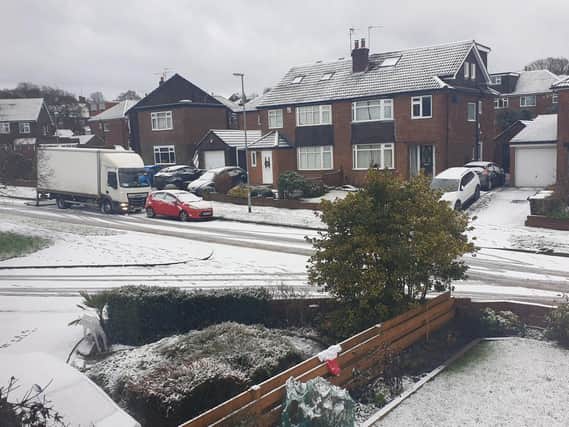 Snow in Leeds