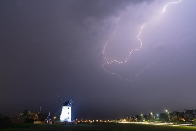 Lightning over Lytham